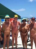 ::FAMILY NUDISM:: Nudist group pool photos from a private family naturist resort